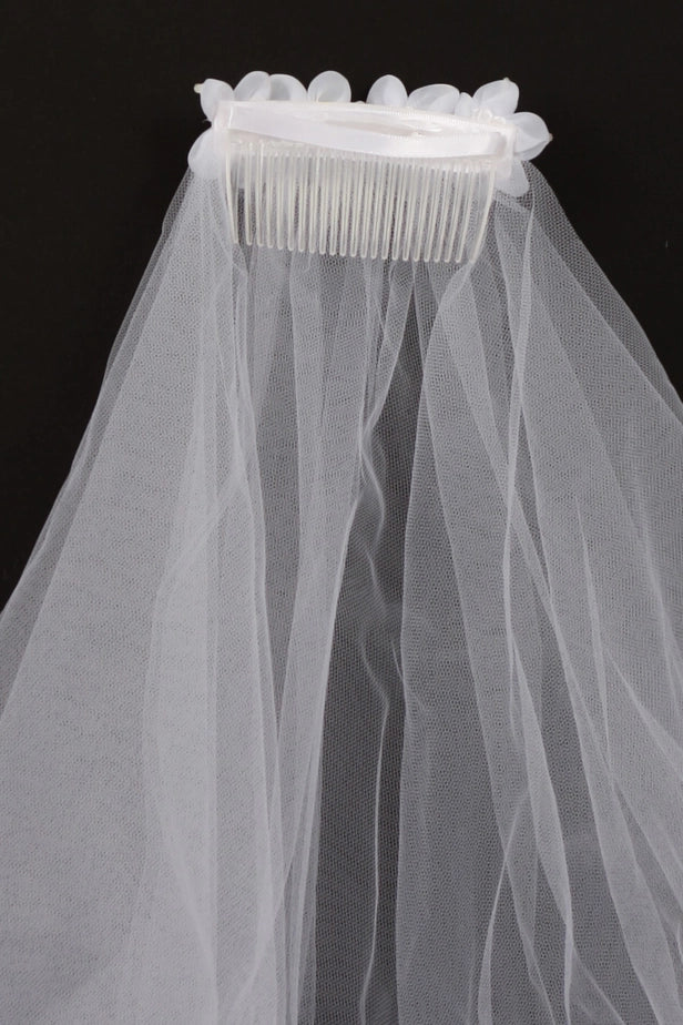 Flower Comb Veil