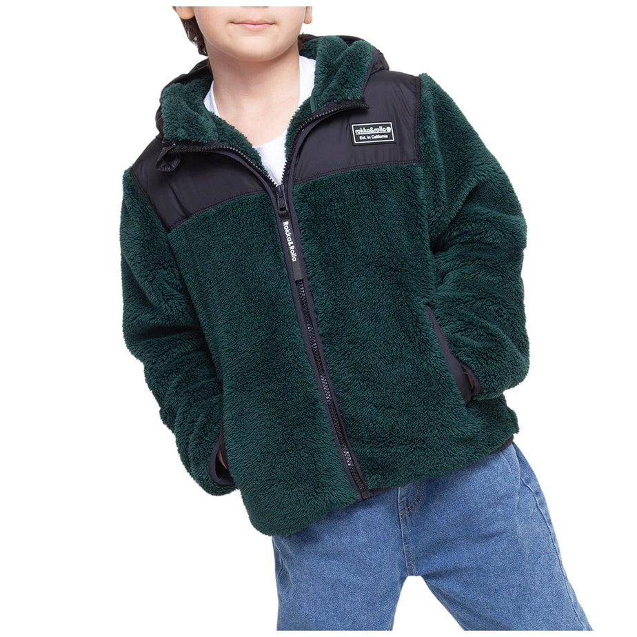 Boys' Reversible Lightweight Puffer Jacket