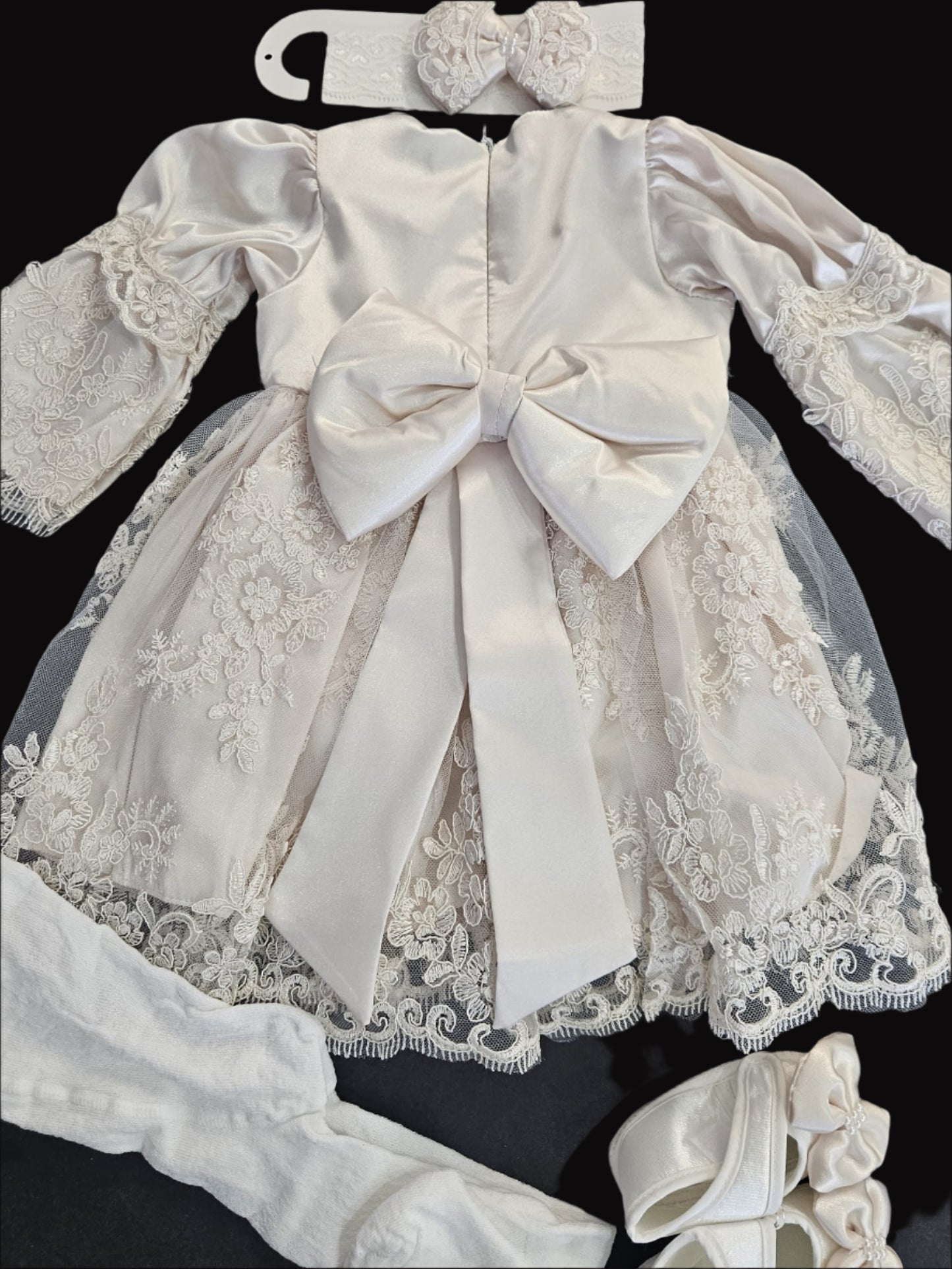 Elegant Christening dress by Puji baby