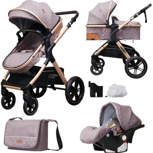 High quality 4 in 1 new baby pushchair lightweight
