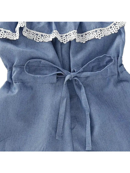 Chambray Girlie Set