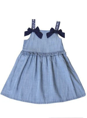 Girls Chambray Dress