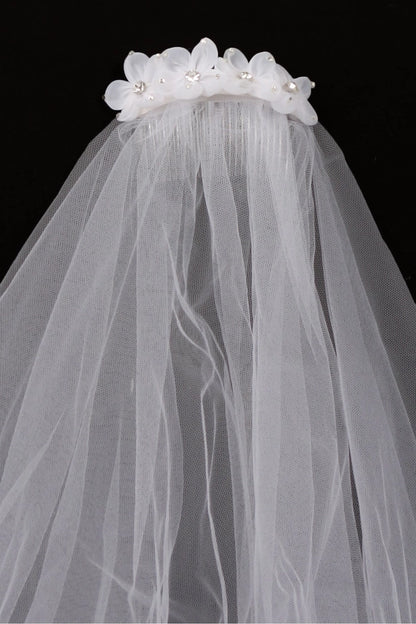 Flower Comb Veil