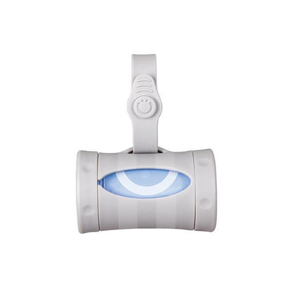 Gray Retractable Bag Dispenser