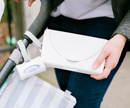 White On-The-Go Bag Dispenser