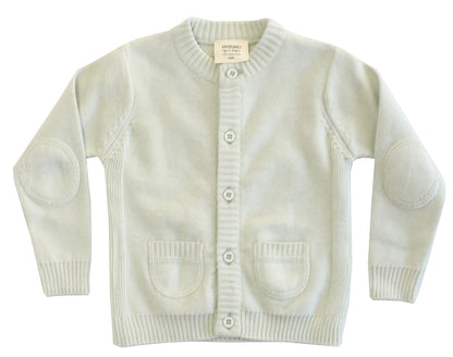 Baby Classic Side Rib Cardigan Sweater Knit (Organic Cotton)