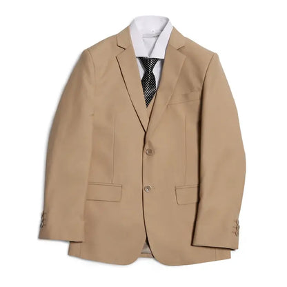 Ferrecci Boys Jax Jr 5pc Suit Set Tan
