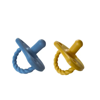 2 Pack Pacifier + Twirl | River + Golden Sun