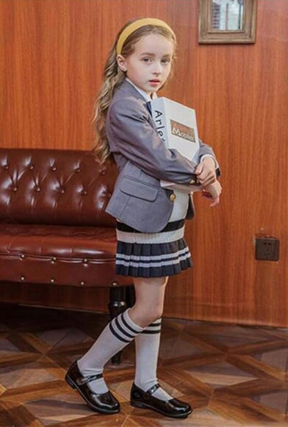 Girls School Uniform Dress Shoes Oxford Shoes Princess Mary Jane Flats(Toddler/Little Girl/Big Girl)