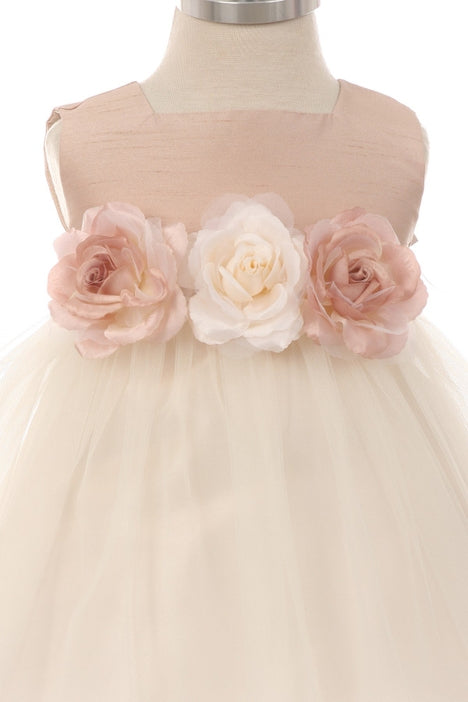 Satin Tulle Baby Dress