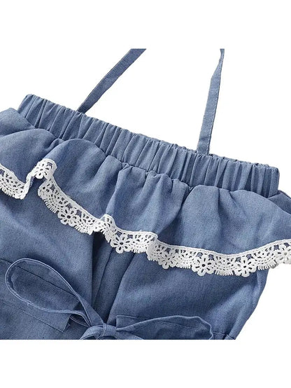 Chambray Girlie Set