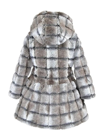 Hooded Zip Front Coat