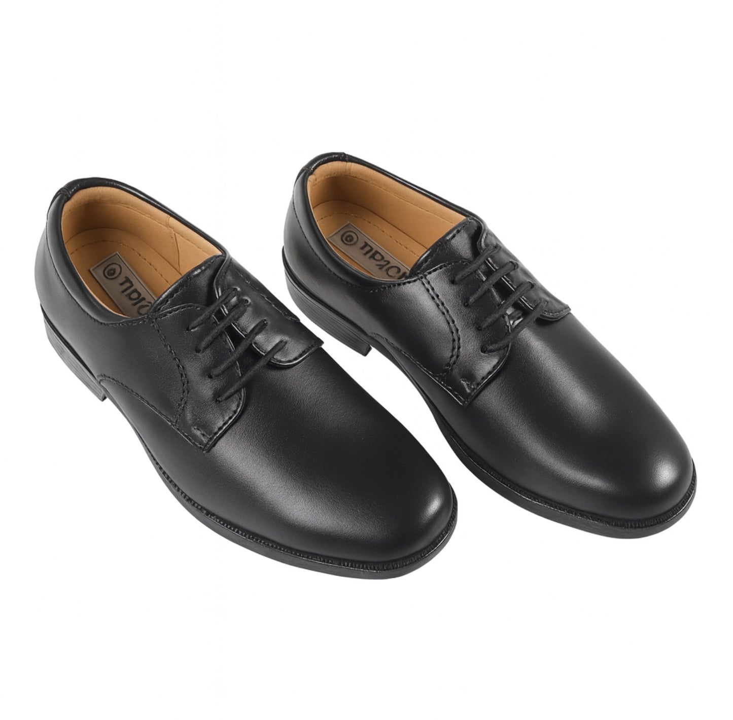 Matte Leather Lace Up