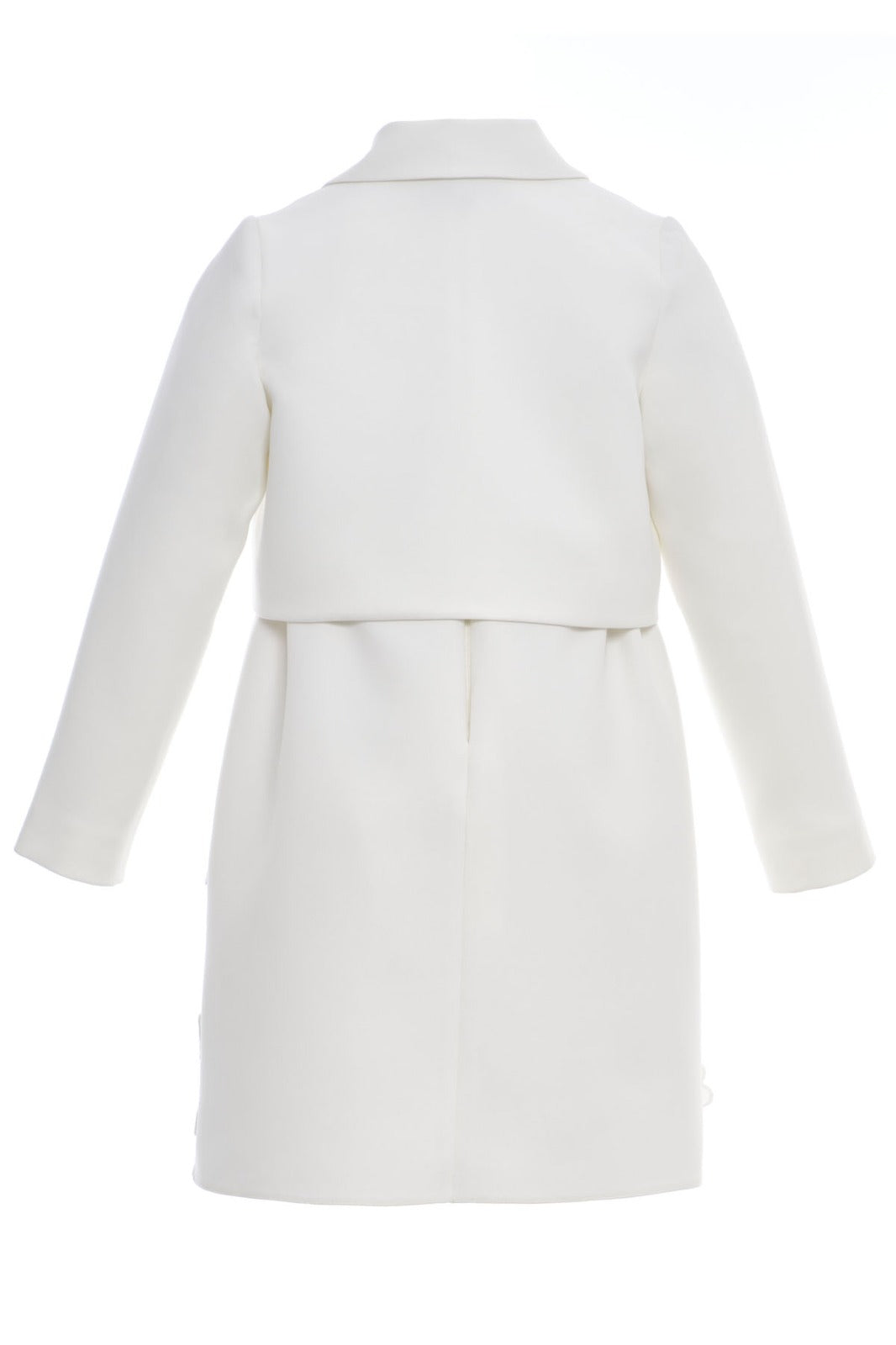 Ivory Elegance Girls’ Two-Piece Set