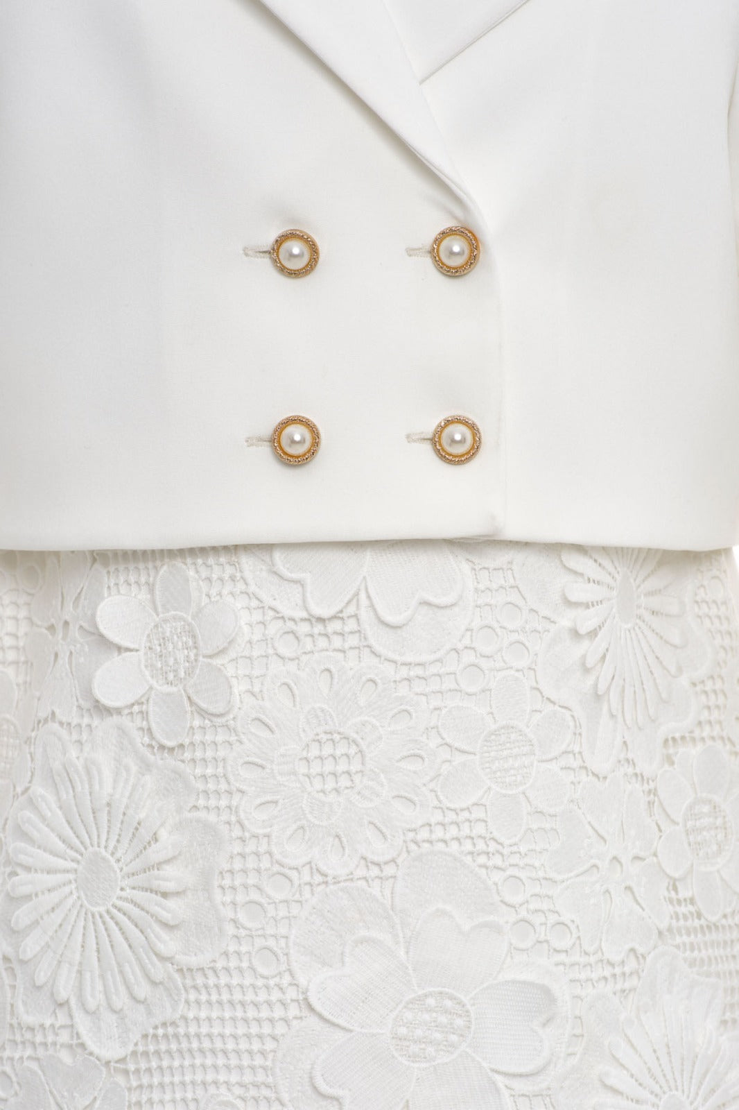 Ivory Elegance Girls’ Two-Piece Set