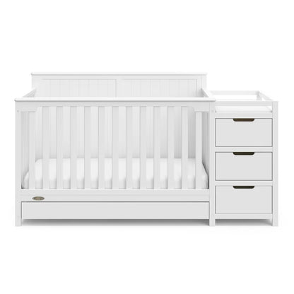 Hadley 5-in-1 Convertible Crib and Changer with Storage