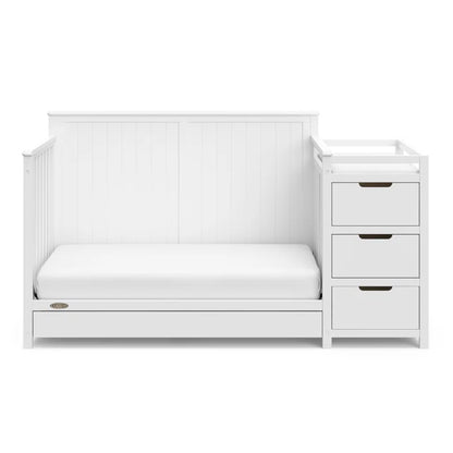 Hadley 5-in-1 Convertible Crib and Changer with Storage