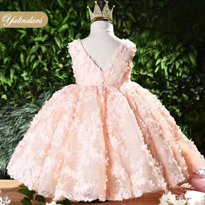 Super Soft New Product Hot Style Princess Birthday Floral Cute Newborn Baby Girl Summer