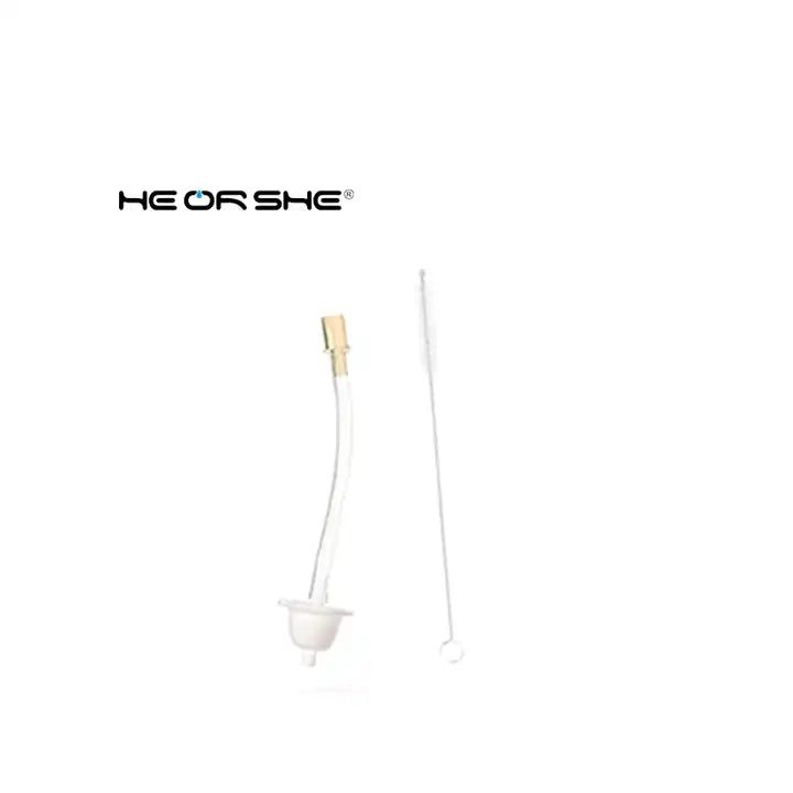 Heorshe food grade bpa free baby sippy cup replacement weighted straw with cleaner