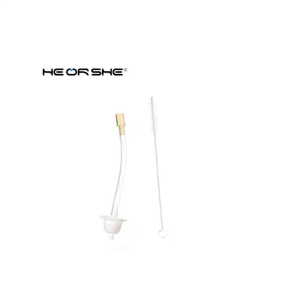 Heorshe food grade bpa free baby sippy cup replacement weighted straw with cleaner