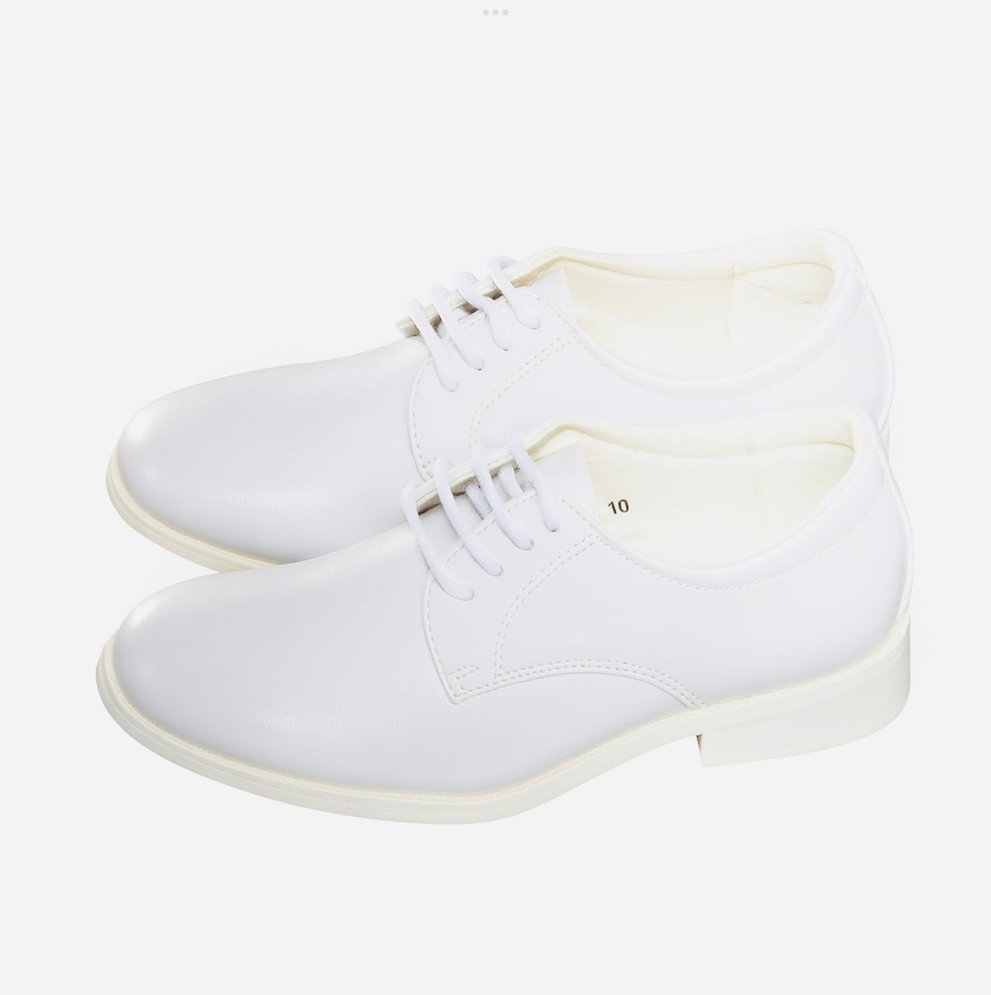 Matte Leather Lace Up