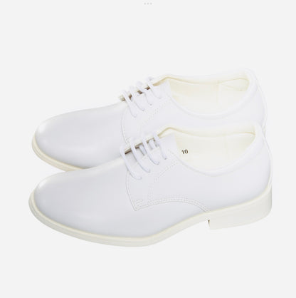 Matte Leather Lace Up