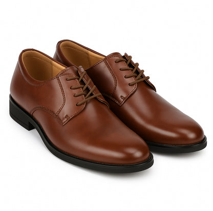 Matte Leather Lace Up