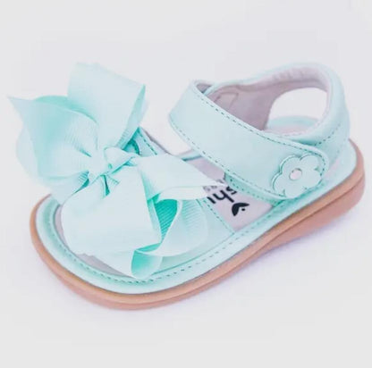 Ready Set Bow Sandal | Toddler Squeaky Shoes