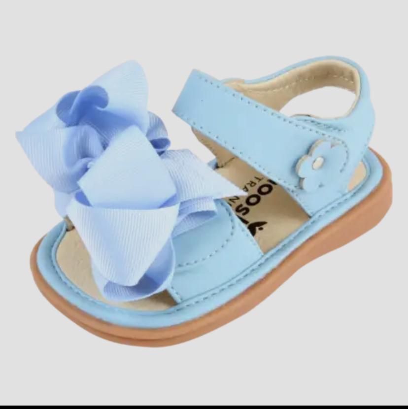 Ready Set Bow Sandal | Toddler Squeaky Shoes