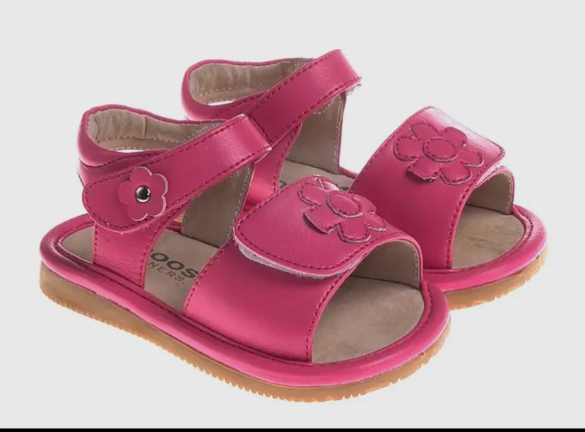 Ready Set Bow Sandal | Toddler Squeaky Shoes