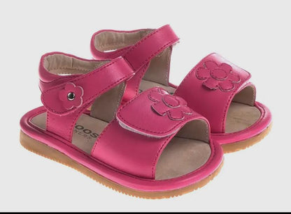 Ready Set Bow Sandal | Toddler Squeaky Shoes