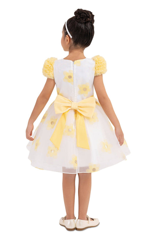 Yellow Flowery Dress