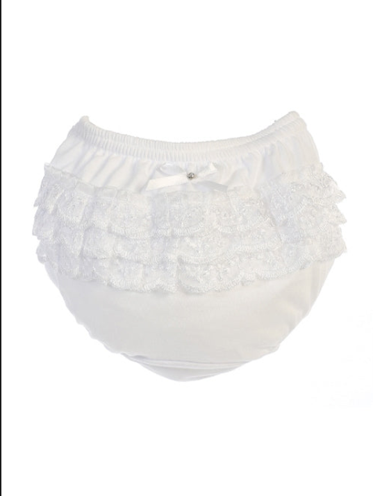 Cross Lace Ruffle Panty