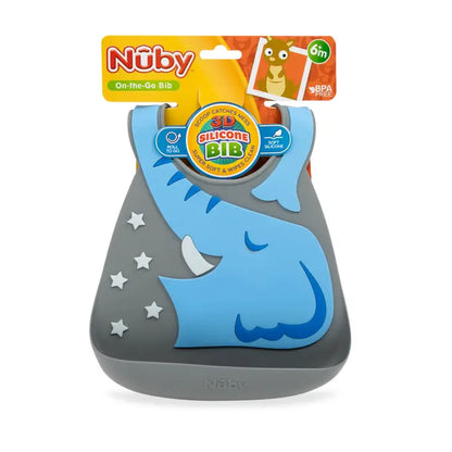 3-D Silicone Bibs with Scoop