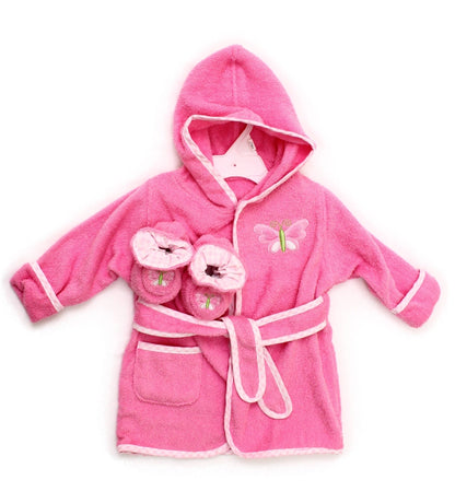 Terry Bathrobe with Booties