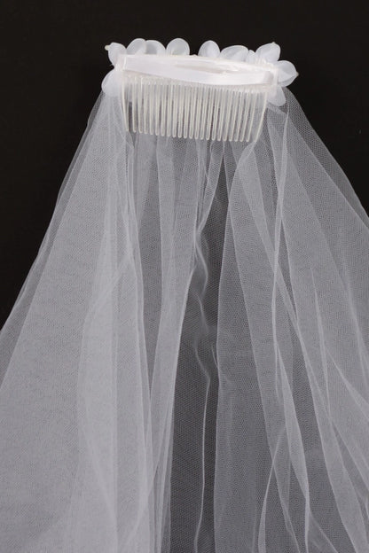 Flower Comb Veil