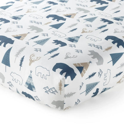 Emerson 4PC Crib Bedding Set