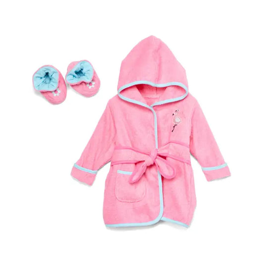 Terry Bathrobe with Booties