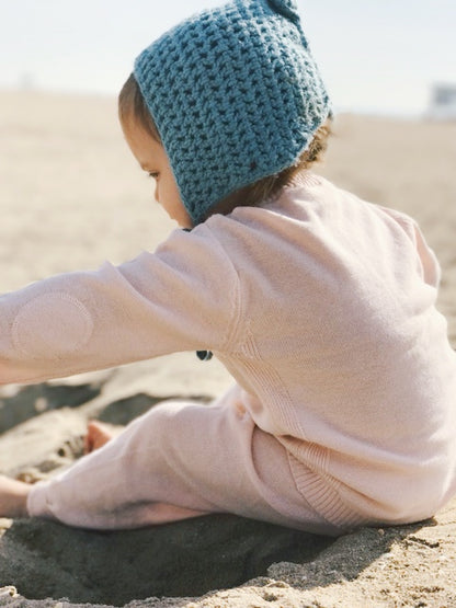 Baby Classic Side Rib Cardigan Sweater Knit (Organic Cotton)