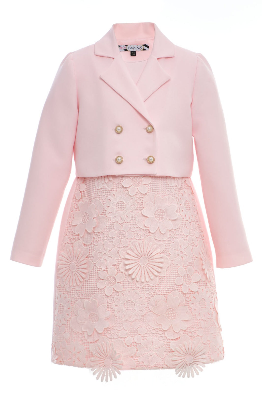 Elegant pink dress