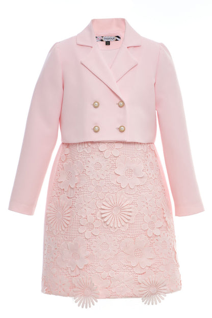 Elegant pink dress