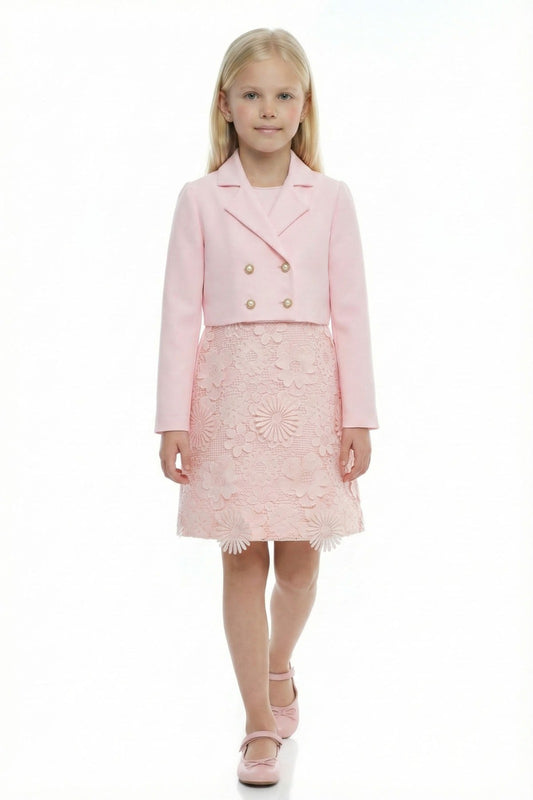 Elegant pink dress