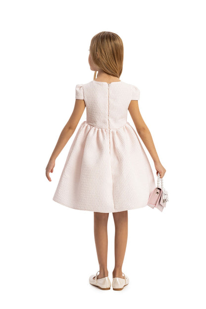 Light pink dress and jacket set